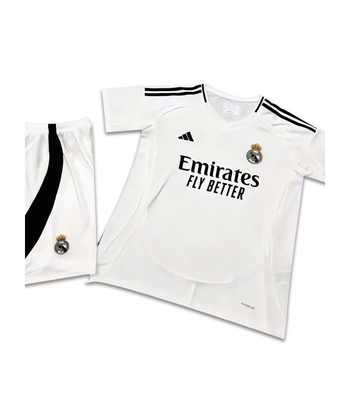کیت و شورت اول رئال مادرید سفید Real Madrid Home kit 2024