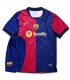 کیت و شورت اول بارسلونا آبی قرمز Barcelona Home Kit 2024 With Short