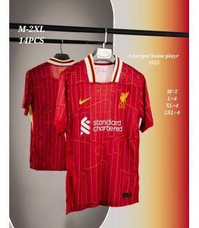 کیت پلیری اول لیورپول قرمز Liverpool Home Kit 2024 Player