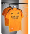 کیت پلیری دوم رئال مادرید نارنجی Real Madrid Away kit 2024