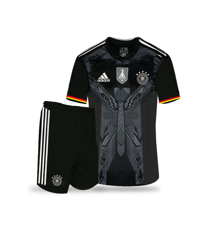 کیت و شورت کانسپت آلمان مشکی Germany Concept Kit 2024 With Short