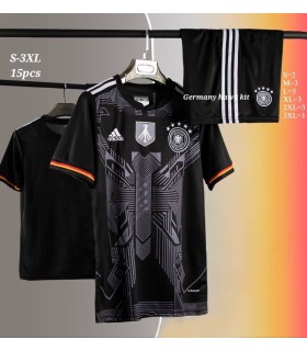 کیت و شورت کانسپت آلمان مشکی Germany Concept Kit 2024 With Short