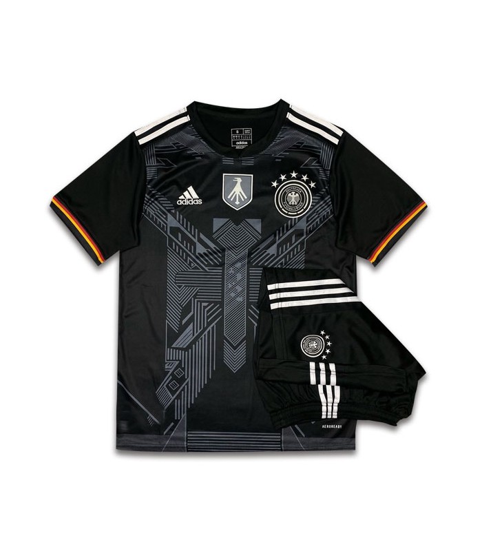 کیت و شورت کانسپت آلمان مشکی Germany Concept Kit 2024 With Short