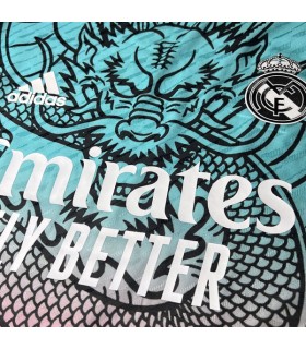 کیت پلیری دراگون رئال مادرید آبی صورتی Real Madrid Dragon Kit 2024 Player