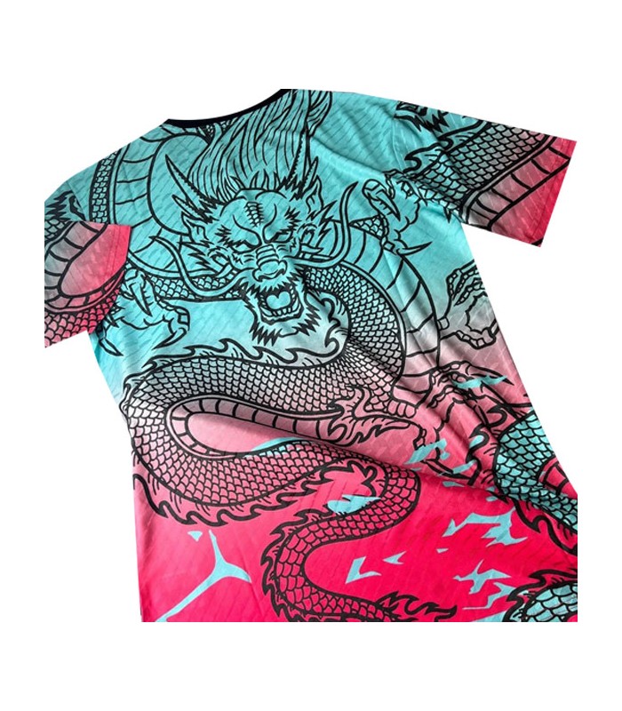 کیت پلیری دراگون رئال مادرید آبی صورتی Real Madrid Dragon Kit 2024 Player