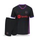 کیت و شورت دوم بارسلونا مشکی Barcelona Away Kit 2024