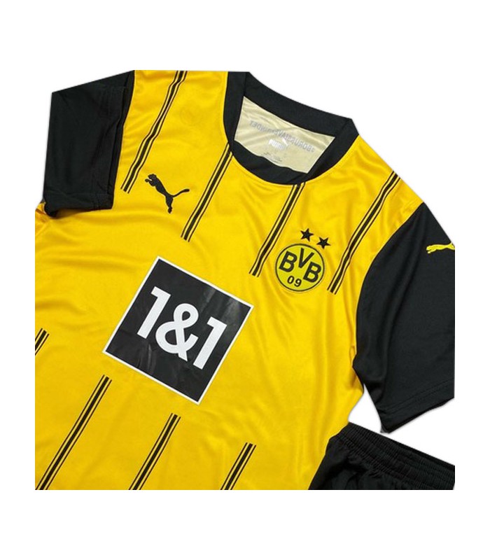کیت و شورت اول دورتموند زرد مشکی Dortmund Home Kit 2024