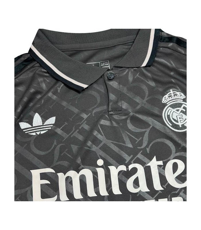 کیت و شورت سوم رئال مادرید مشکی Real Madrid 3rd kit 2024