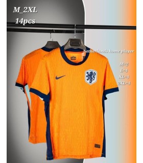 کیت پلیری اول هلند نارنجی France AWAy Kit 2024 With Short