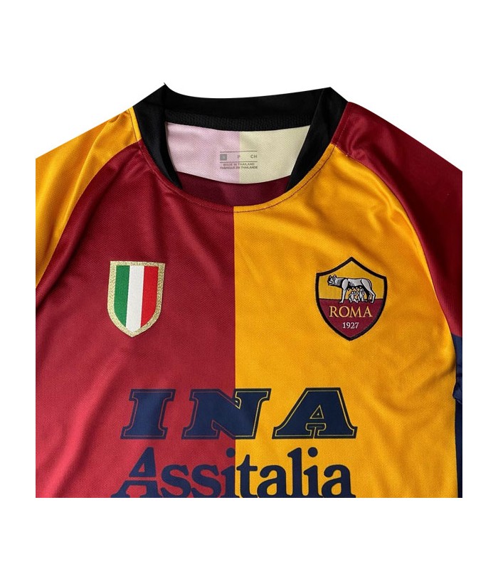 کیت و شورت کلاسیک آث رم As Roma Classic Kit With Short