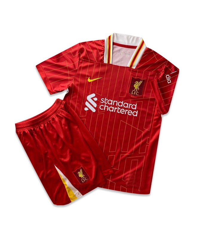 کیت و شورت اول لیورپول قرمز Liverpool Home Kit 2024