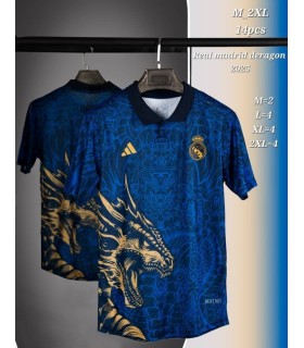 کیت پلیری دراگون عصبی رئال مادرید آبی مشکی Real Madrid Dragon kit 2024