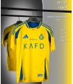 کیت پلیری اول النصر زرد Alnasr Home kit 2024