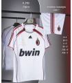 کیت و شورت کلاسیک آث میلان سفید AC Milan Classic Kit 2006 With Short