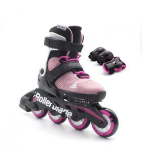 کفش اسکیت رولربلید مشکی صورتی Rollerblade Skate Combo G Black Pink