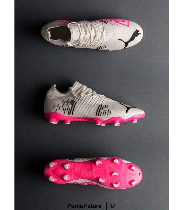 کفش فوتبال پوما فیوچر سفید صورتی Puma Future White Pink