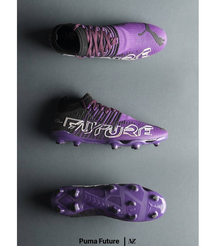 کفش فوتبال پوما فیوچر مشکی بنفش Puma Future Purple Black