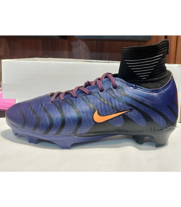 کفش فوتبال ساقدار نایک امباپه بنفش Nike Superfly Kylian Mbappe Fg Purple