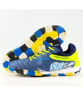 کفش فوتسال برند اختصاصی اصلی آبی MZ Indoor Shoes 2024