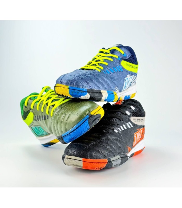 کفش فوتسال برند اختصاصی اصلی مشکی MZ Indoor Shoes 2024