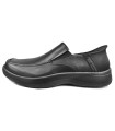 کفش پیاده روی اسکیچرز چرمی مردانه Skechers Slip-Ins 205168-BBK