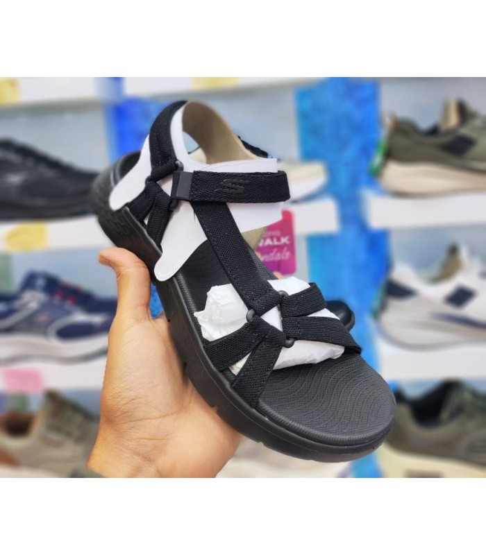 صندل اسکیچرز زنانه Skechers Go Walk Sandal 141454-BBK