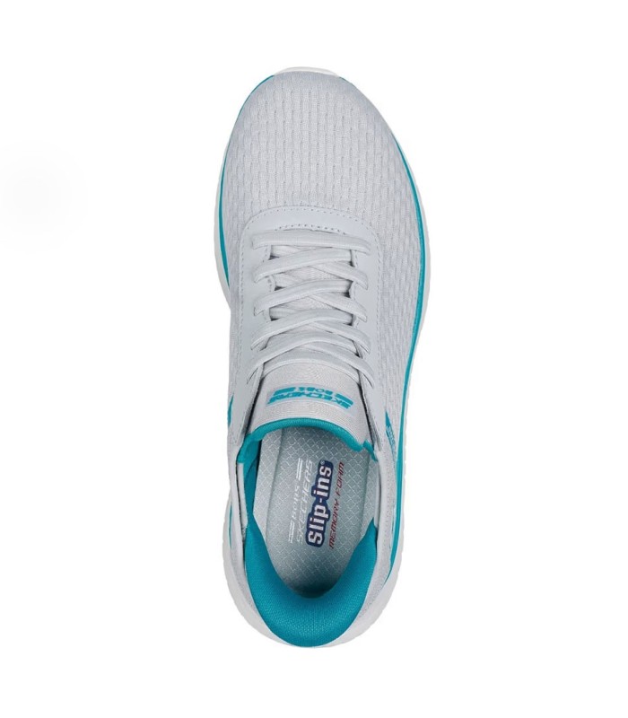 کفش پیاده روی اسکیچرز زنانه Skechers Slip Ins 117498-LTGY