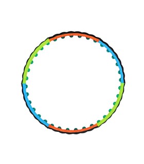 حلقه لاغری هولاهوپ تن زیپ مدل اورانوس