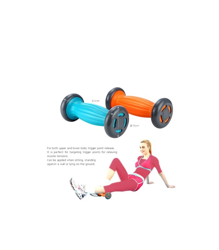 رولر ماساژور 9 سانتی متری کد MS-22A برند MEGAFITNESS