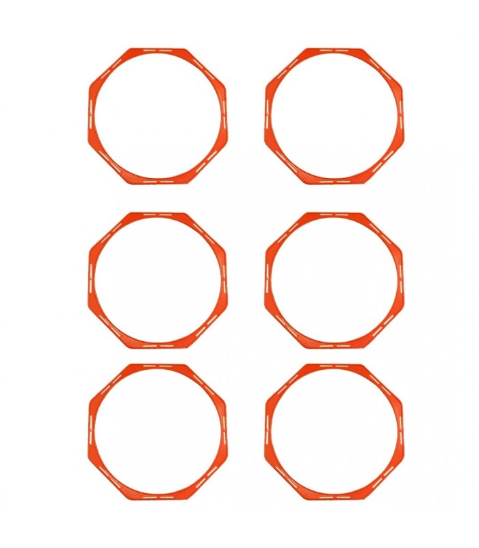 حلقه چابکی شش ضلعی بسته 6 عددی