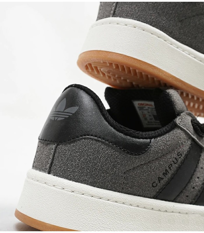 کفش پیاده روی زنانه آدیداس کامپوس خاکستری و مشکی طرح اصلی Adidas Campus