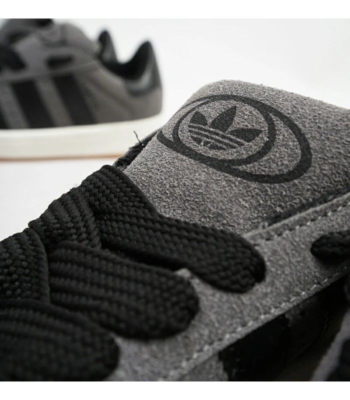 کفش پیاده روی زنانه آدیداس کامپوس خاکستری و مشکی طرح اصلی Adidas Campus