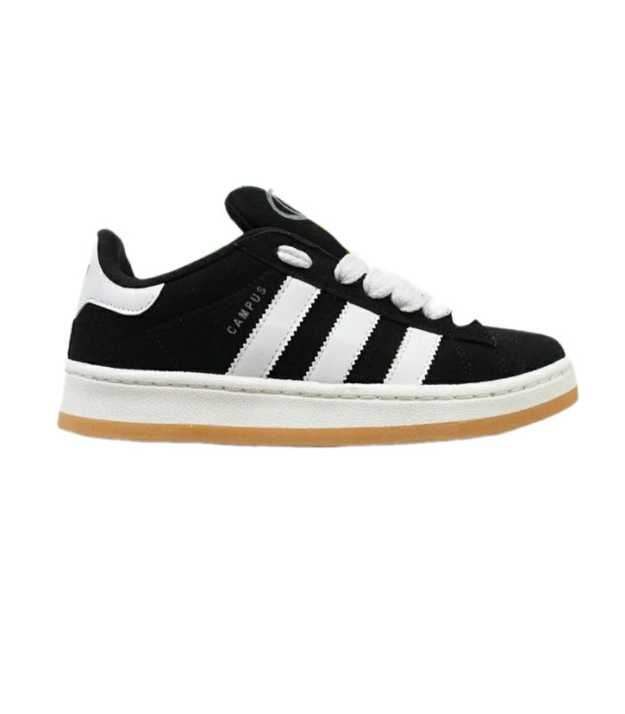 کفش پیاده روی زنانه آدیداس کامپوس مشکی و سفید طرح اصلی Adidas Campus