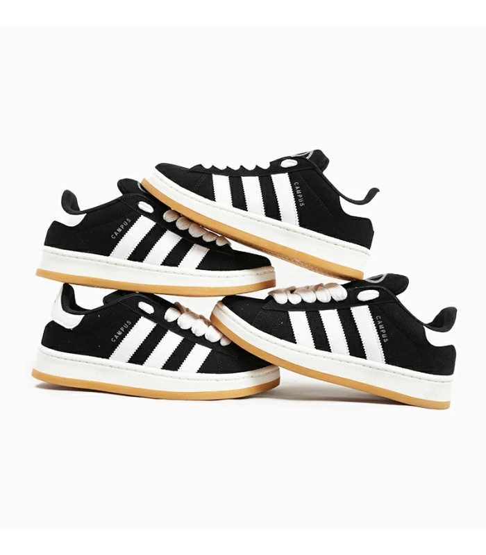 کفش پیاده روی زنانه آدیداس کامپوس مشکی و سفید طرح اصلی Adidas Campus