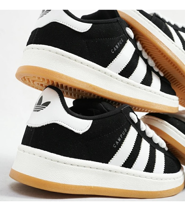 کفش پیاده روی زنانه آدیداس کامپوس مشکی و سفید طرح اصلی Adidas Campus