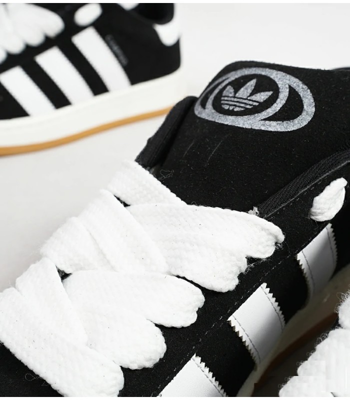 کفش پیاده روی زنانه آدیداس کامپوس مشکی و سفید طرح اصلی Adidas Campus