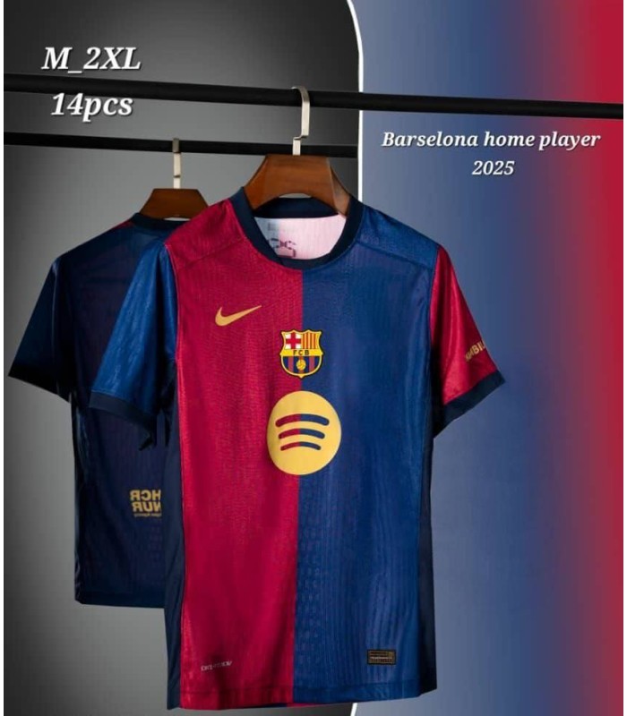 کیت پلیری اول بارسلونا Barcelona Home 2025 Pleyer