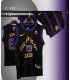 کیت و شورت بسکتبالی لیکرز مشکی Lakers 2025 black basketball kit With Short