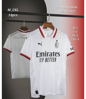 کیت پلیری دوم آث میلان Ac Milan Away 2025 Pleyer