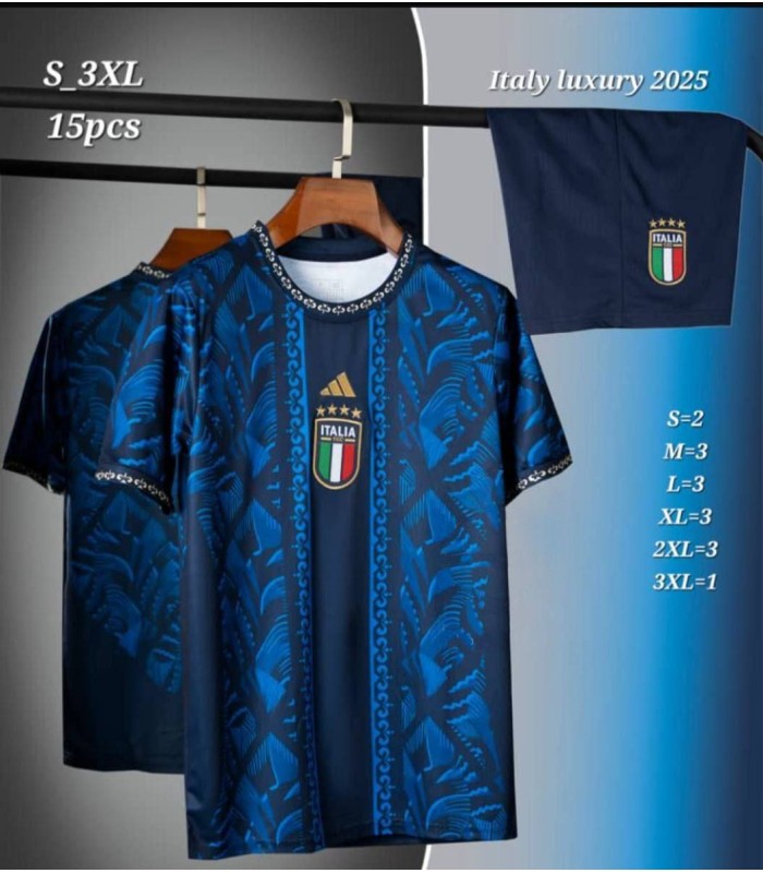 کیت و شورت لاکچری ایتالیا Italia Luxury Kit 2025 With Short