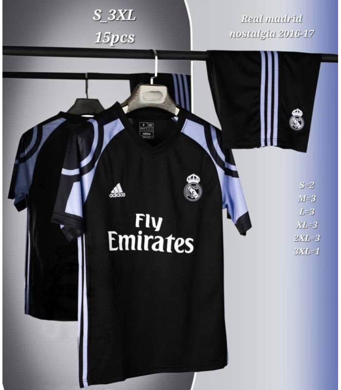 کیت و شورت کلاسیک رئال مادرید Real Madrid Classic  Kit 2016 With Short