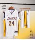 کیت و شورت بسکتبالی لیکرز سفید زرد Lakers 2025 basketball kit With Short