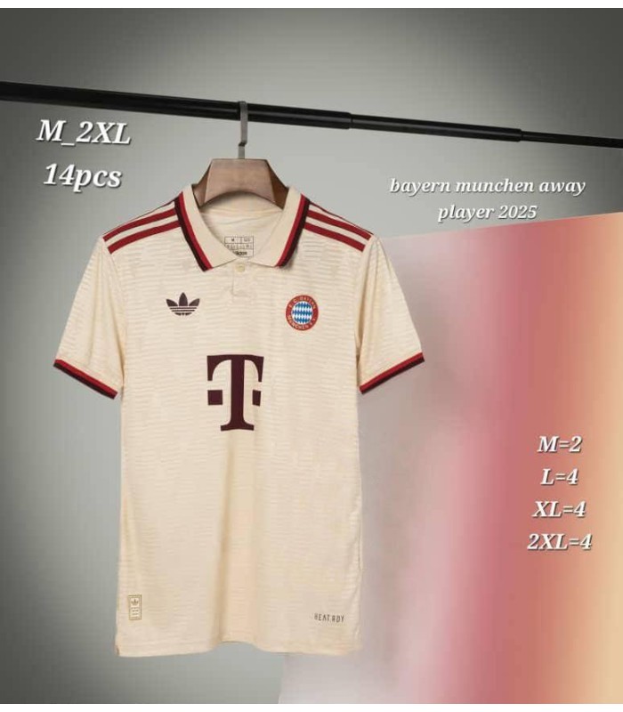 کیت پلیری سوم بایرن مونیخ Bayern Munich 3rd 2025 Player