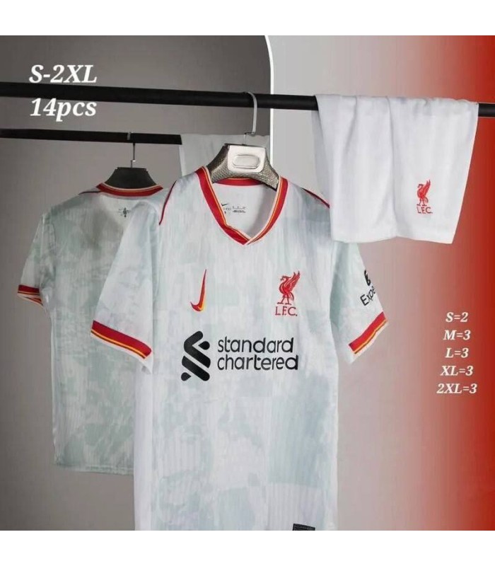 کیت و شورت سوم لیورپول Liverpoll 3rd Kit 2025 With Short