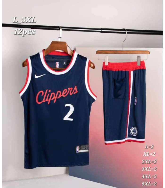 کیت و شورت بسکتبالی کلیپرز Clippers 2025 basketball kit With Short