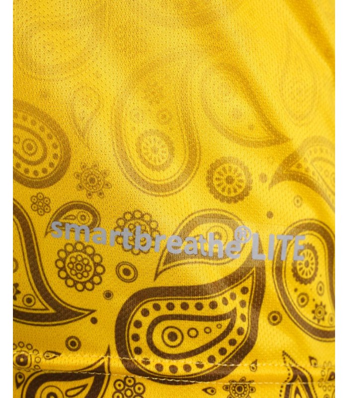 تیشرت و شورت آلشپرت اورجینال زرد مشکی Original Uhlsport T-shirt and shorts