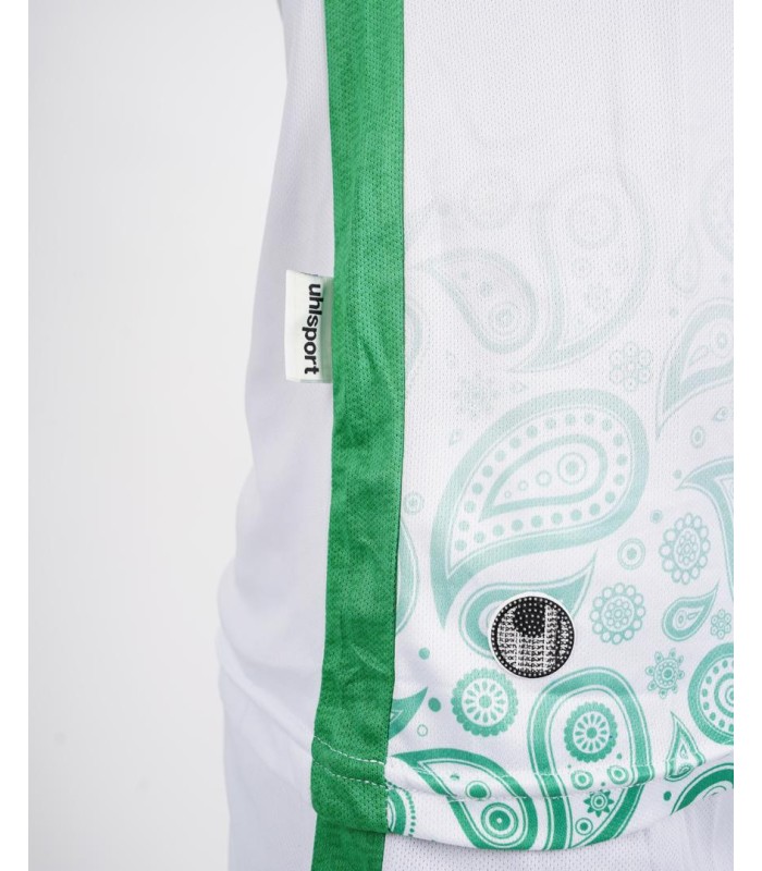 تیشرت و شورت آلشپرت اورجینال سفید سبز Original Uhlsport T-shirt and shorts