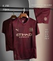 کیت و شورت دوم منچسترسیتی Manchester City Away 2025 With Short