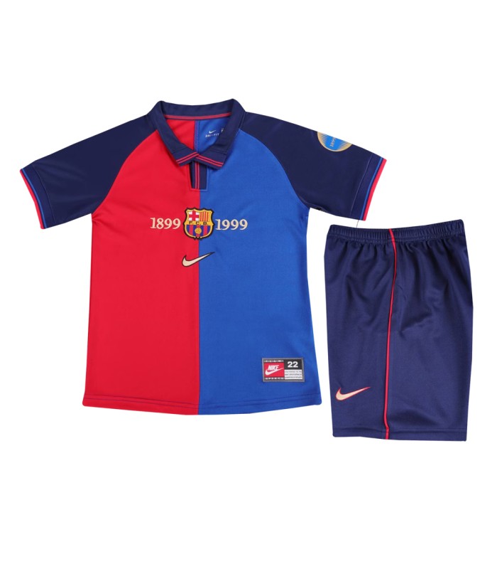 کیت و شورت کلاسیک بارسلونا Barcelona Classic Kit 1998 with Short