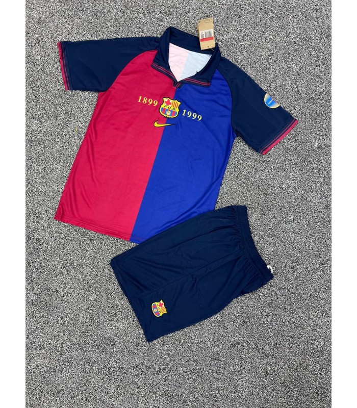کیت و شورت کلاسیک بارسلونا Barcelona Classic Kit 1998 with Short
